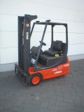 Linde E16C, 3-wheel counterbalanced truck, Material Handling